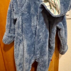 Magnetic Me Cozy Blue Fleece Footie